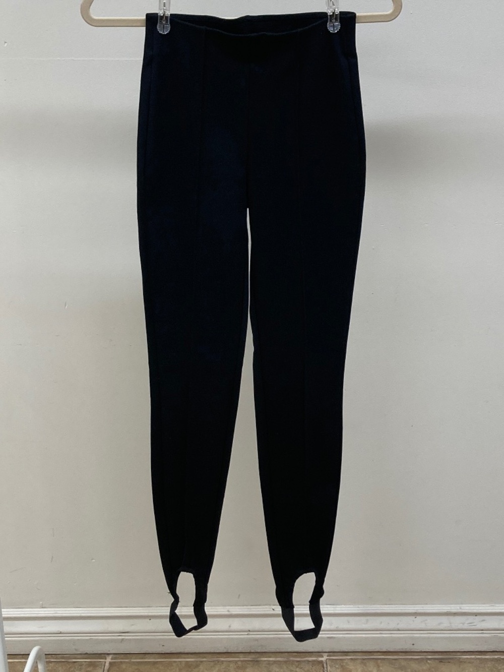 Black Stirrup Leggings